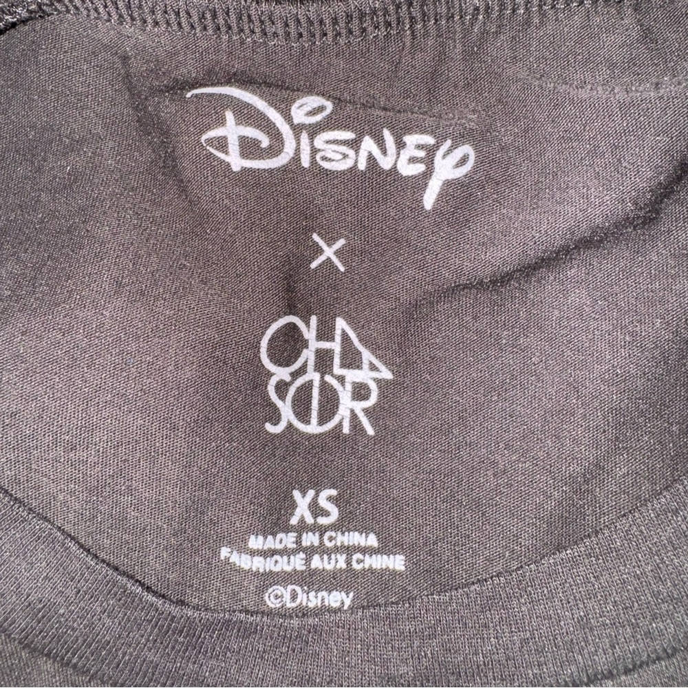 Disney x Chaser Mickey Mouse Graphic Tee Minimalist Streetwear XS Disney trip - Picture 5 of 5
